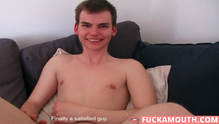 Yung and gutsy twink enjoying coarse anal on web camera